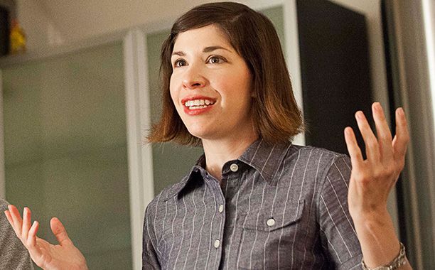 It would probably be unfair to mention that in addition to playing dozens of perfectly drawn characters and loving stereotypes, Carrie Brownstein is also the