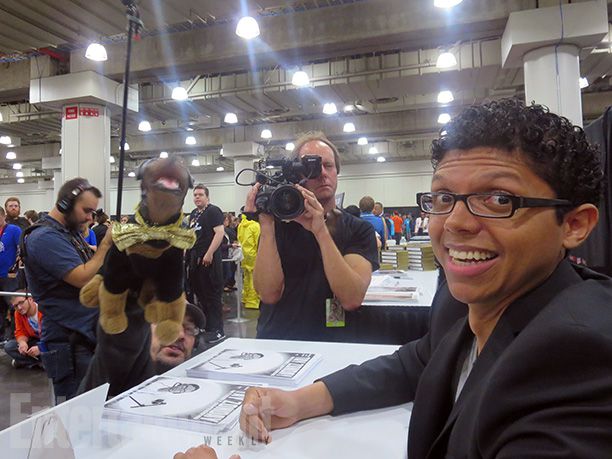Triumph the Insult Comic Dog visits Tay Zonday of YouTube's ''Chocolate Rain'' video fame.
