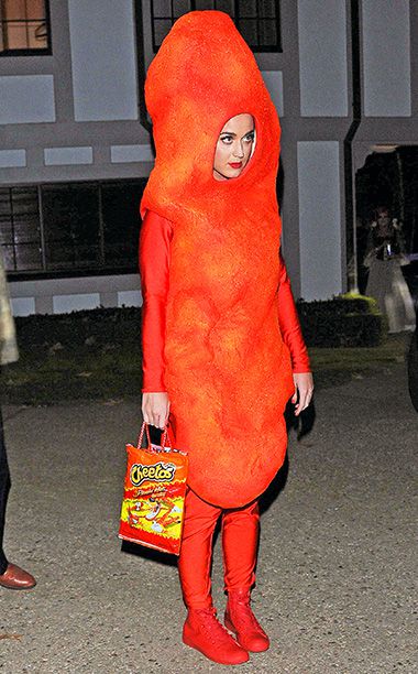 4. Katy Perry as a Flaming Hot Cheeto