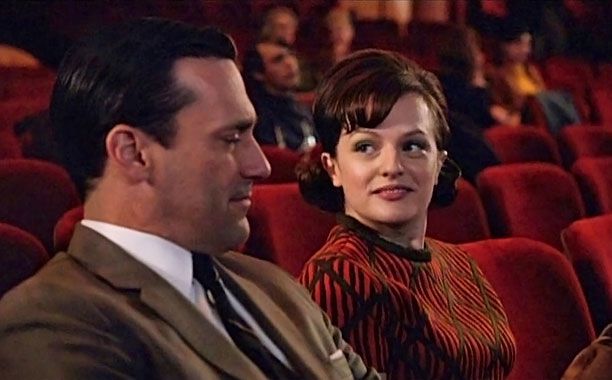 Throughout the course of Mad Men , Don (Jon Hamm) and Peggy (Elisabeth Moss) have been boss and secretary and mentor and prot&eacute;g&eacute; to one