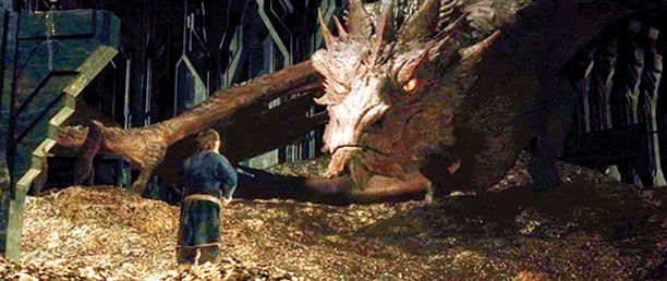 The Hobbit: The Desolation Of Smaug: Bilbo Meets Smaug