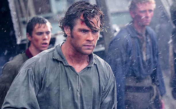 Chris Hemsworth trades in his hammer for a whaler's harpoon in Ron Howard's In the Heart of the Sea , a period action drama based