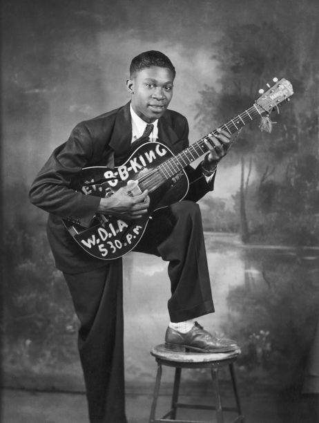 Portrait, circa 1948, of future blues legend as a young man in Memphis