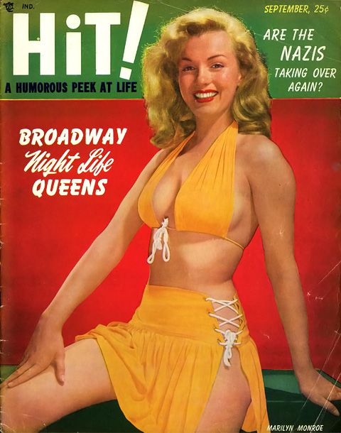 A month later after the Laff cover, her byline reads ''Marilyn Monroe.'' The photo is again by Willinger and appears to be from the same