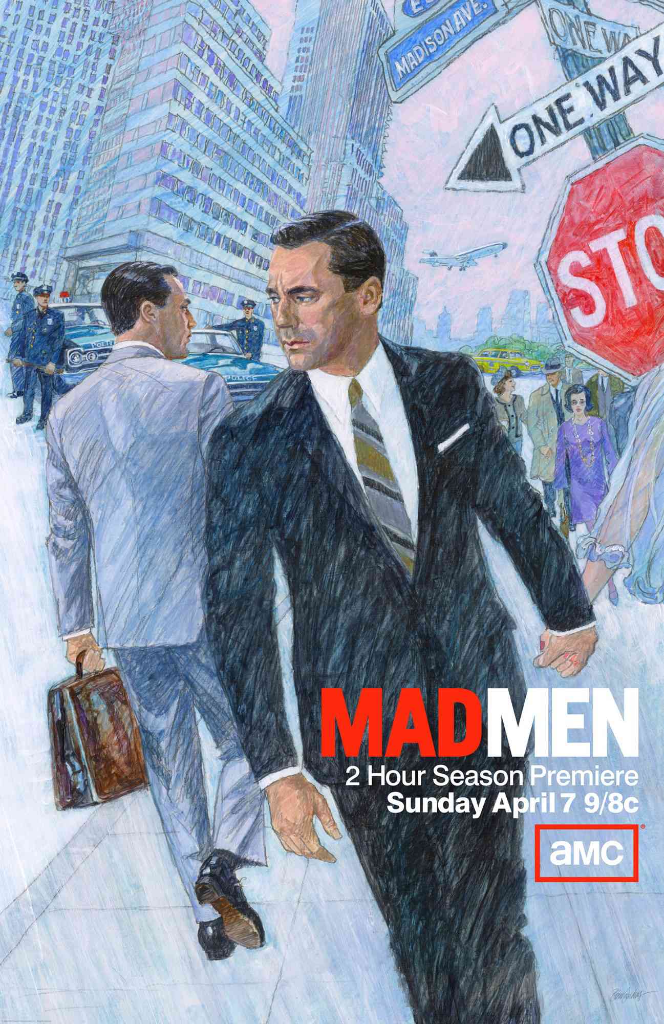 Mad Men posters, original and imagined
