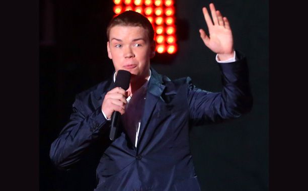 MTV Movie Awards 2014 | We're the Millers ' Will Poulter launched 1,000 crushes with his dreamy accent and self-deprecating Best Kiss acceptance speech about being trapped in a love