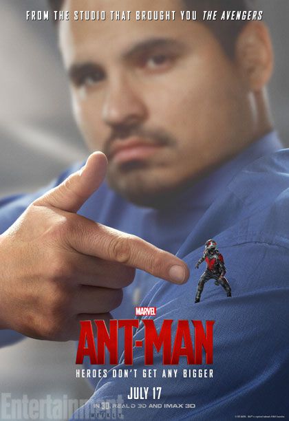 Michael Pena as Luis, one of Scott Lang's partners in crime