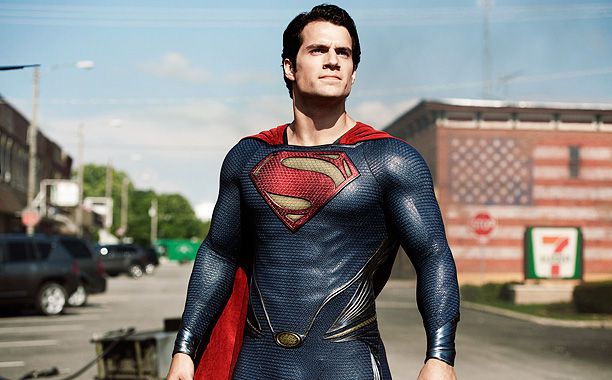 Henry Cavill, Man of Steel | I'm not talking about the abandonment of the red undies. In Zack Snyder's Man of Steel , the blue and the red in Superman's costume