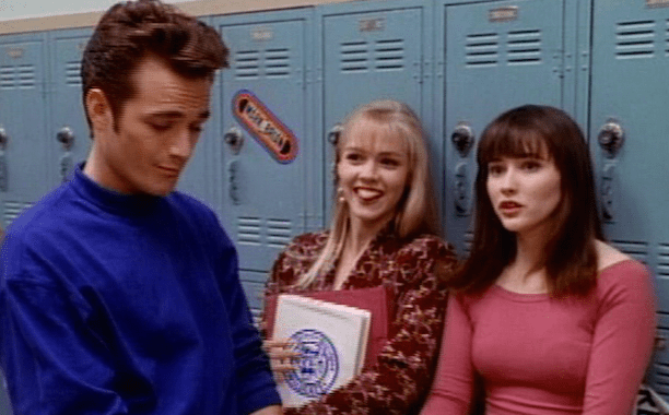 Dylan McKay and Brenda Walsh, Beverly Hills, 90210