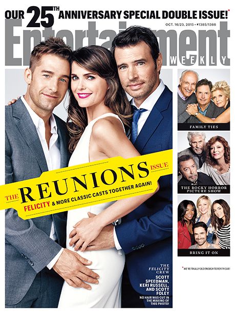Stars get together for EW's Reunions Issue