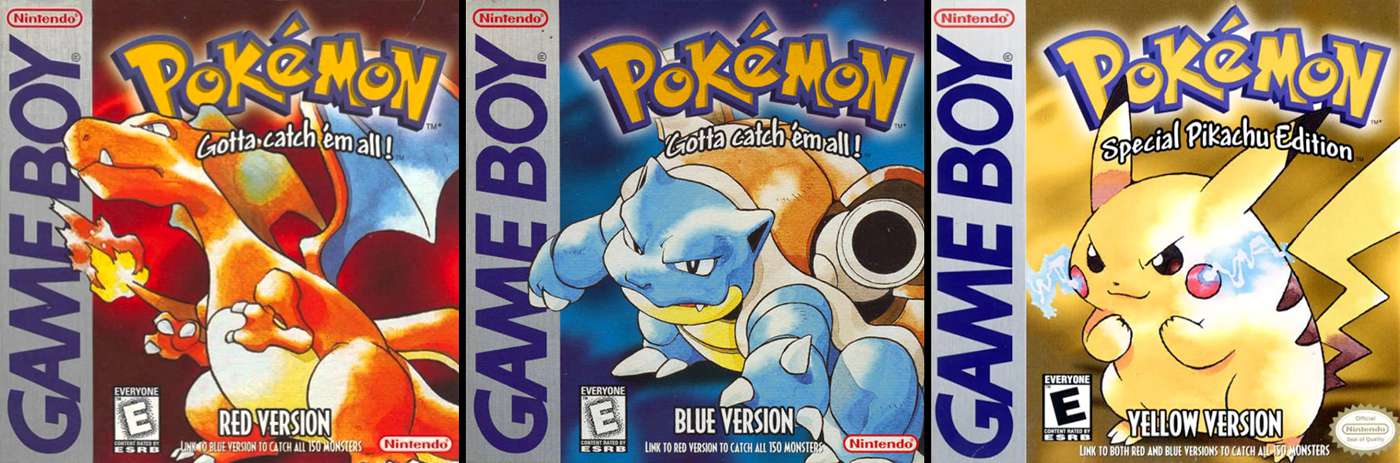 Pokemon Red, Blue, and Yellow versions re-releasing on Nintendo 3DS | EW.com