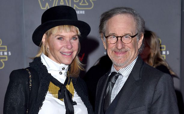 Kate Capshaw and Steven Spielberg