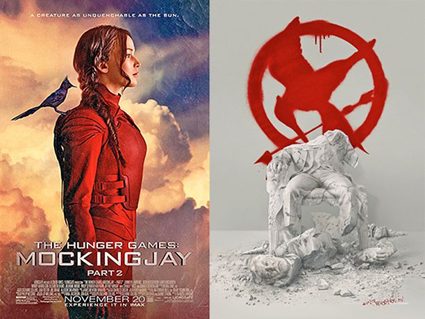 BEST: 1. The Mockingjay Posters