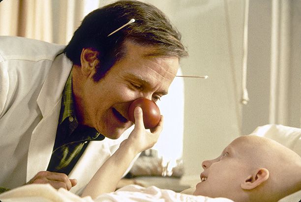 Patch Adams for Best Motion Picture — Comedy/Musical, Robin Williams for Best Performance by an Actor in a Motion Picture (1999 Golden Globes)