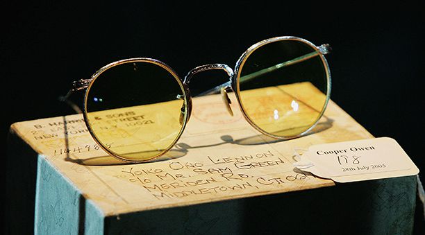 A Pair of John Lennon's Sunglasses