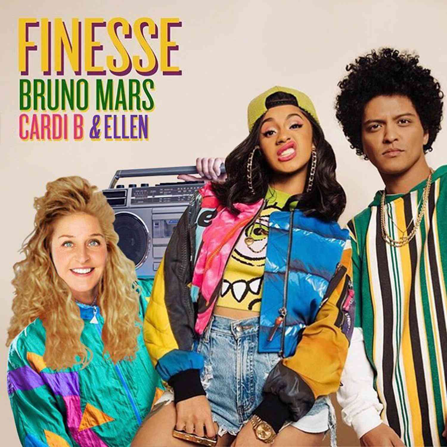 Bruno Mars and Cardi B