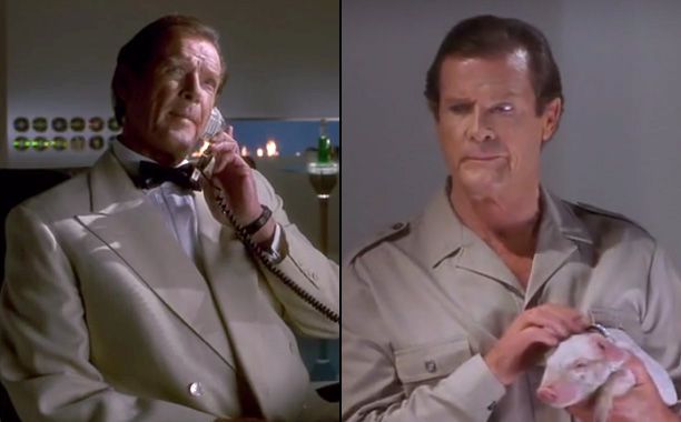 7. Roger Moore as The Chief