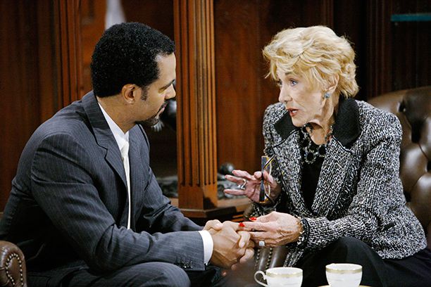 St. John with the late Jeanne Cooper, 2011