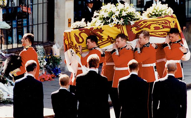 Princess Diana&rsquo;s funeral (Sept. 1997)