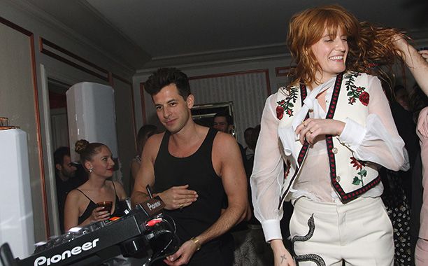 Mark Ronson and Florence Welch at Absolut Elyx and Mark Ronson's Grammys Afterparty