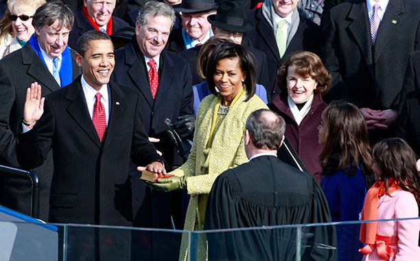 President Obama’s first inauguration (Jan. 20, 2009)