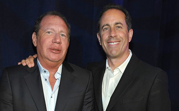 With Jerry Seinfeld on June 30, 2012