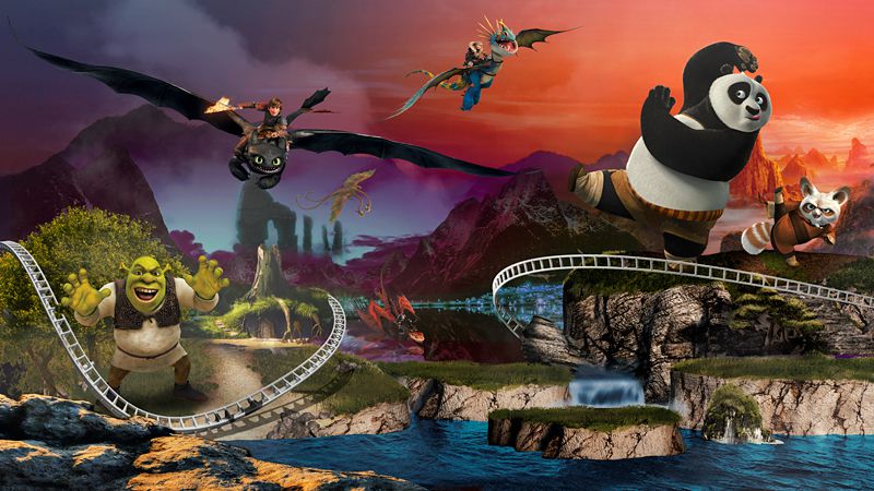 Motiongate Dubai rides announced based on DreamWorks, Sony movies 