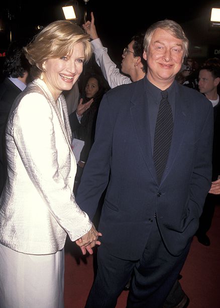 Diane Sawyer and Mike Nichols at The Birdcage Los Angeles Premiere at Mann Village Theatre