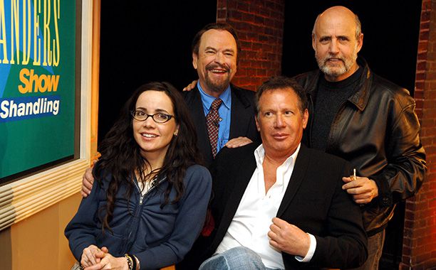 With Janeane Garofalo, Rip Torn, and Jeffrey Tambor on March 11, 2006