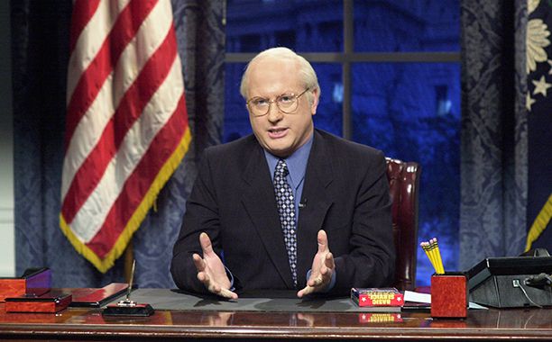 Darrell Hammond as Vice President Dick Cheney (May 2001)