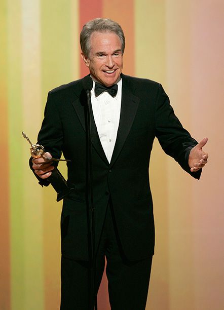 Warren Beatty at the 64th Golden Globe Awards on January 15, 2007