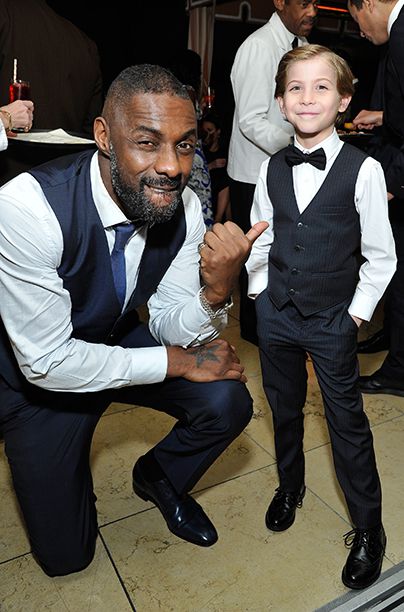 Striking Poses with Idris Elba