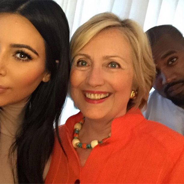 Kim Kardashian for Hillary Clinton