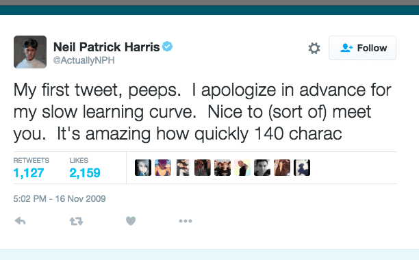 Neil Patrick Harris: November 16, 2009