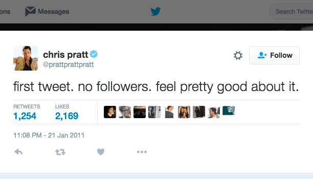 Chris Pratt: January 21, 2011