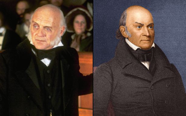 Anthony Hopkins as John Quincy Adams in Amistad (1997)
