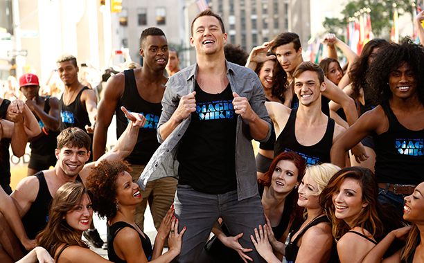Channing Tatum on the Today show on June 27, 2012