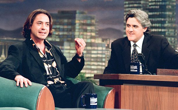 Robert Downey Jr. on The Tonight Show with Jay Leno on August 25, 1994