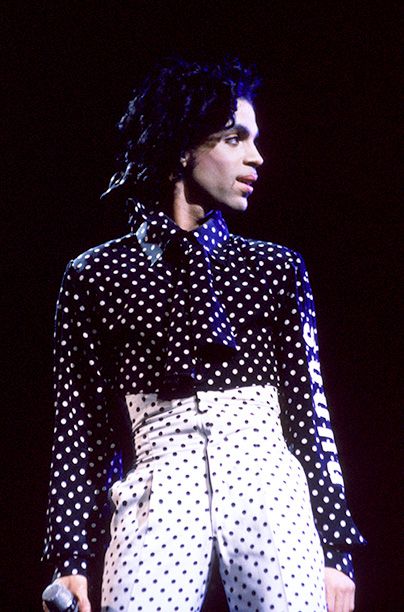 Prince Performing in Philadelphia, PA, on October 18, 1988