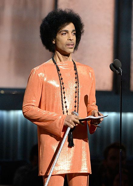 Prince at the 57th Annual Grammy Awards on February 8, 2015