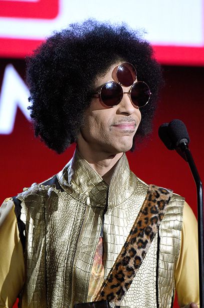 Prince Speaking at the American Music Awards on November 22, 2015