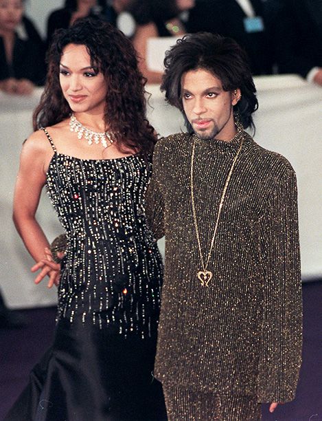 Prince with Wife Mayte Garcia on June 9, 1999