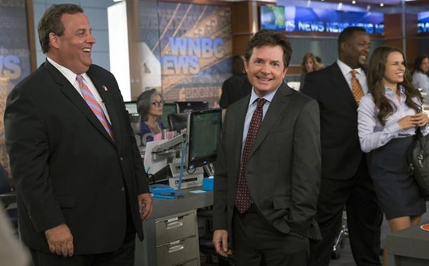 Chris Christie on The Michael J. Fox Show in 2013