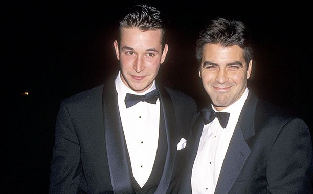George Clooney With Noah Wyle on December 7, 1994