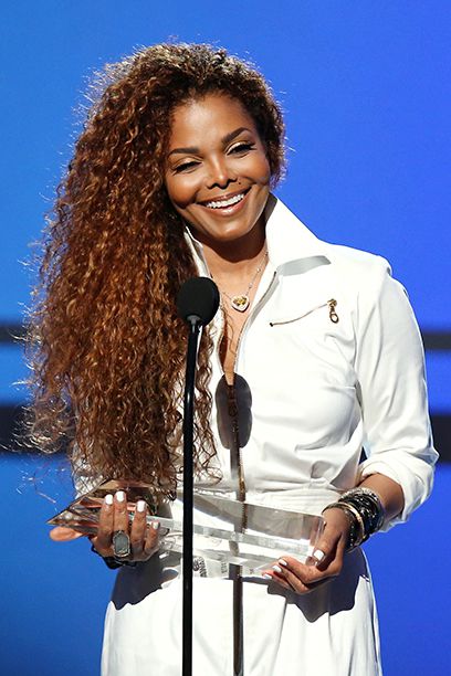 Janet Jackson at the BET Awards on June 28, 2015