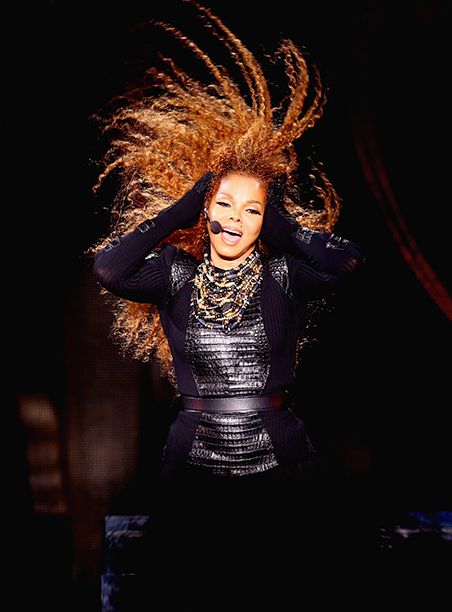 Janet Jackson in Dubai on March 26, 2016