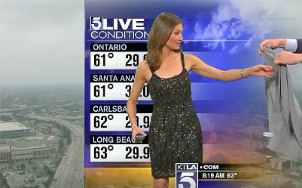 Meteorologist Asked To Cover Up During Live Broadcast Ew Com