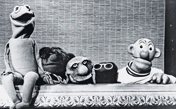 Muppets | In his first televised appearances on this five-minute sketch-comedy puppet show broadcast locally in Washington, D.C. (clips of which can be found on YouTube), Kermit