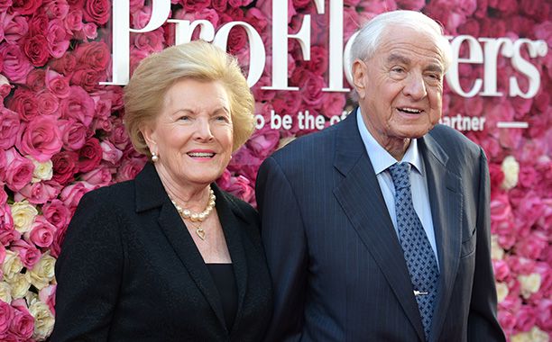 Garry Marshall With His Wife Barbara Marshall at the Los Angeles Premiere of Mother's Day on April 13, 2016