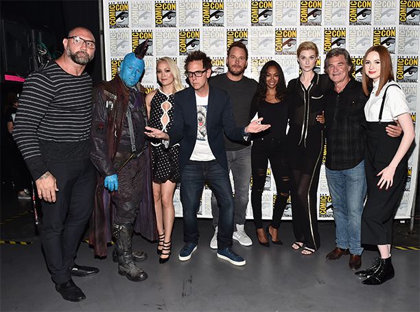 The stars of 'Guardians of the Galaxy, Vol. 2'